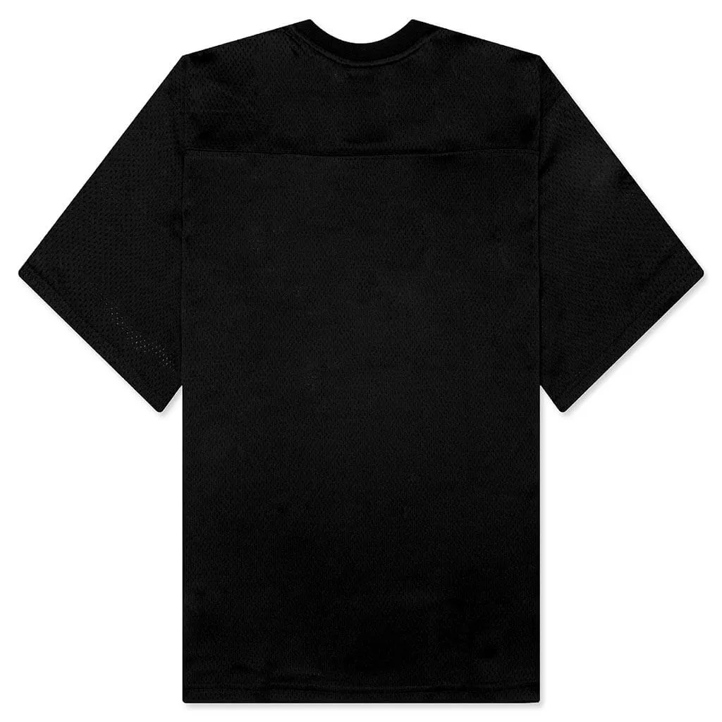 4x4 Mesh Football Jersey - Black