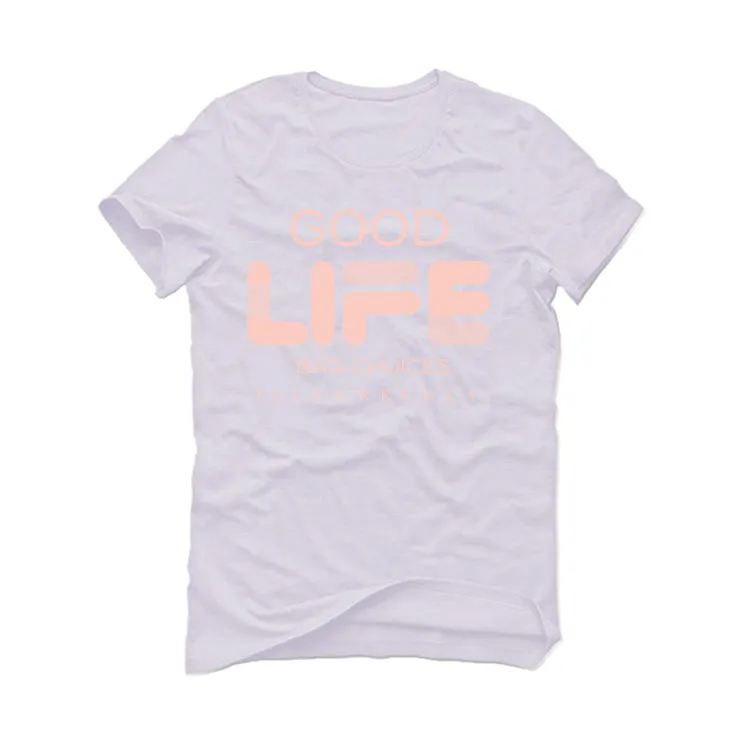 Air Jordan 1 High OG WMNS Washed Pink | ILLCURRENCY White T-Shirt (Bad Choices)