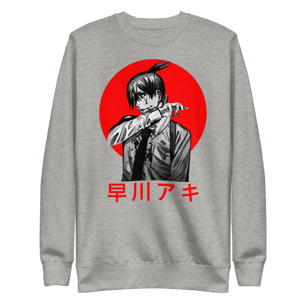 Aki Crewneck Sweatshirt Chainsaw Man