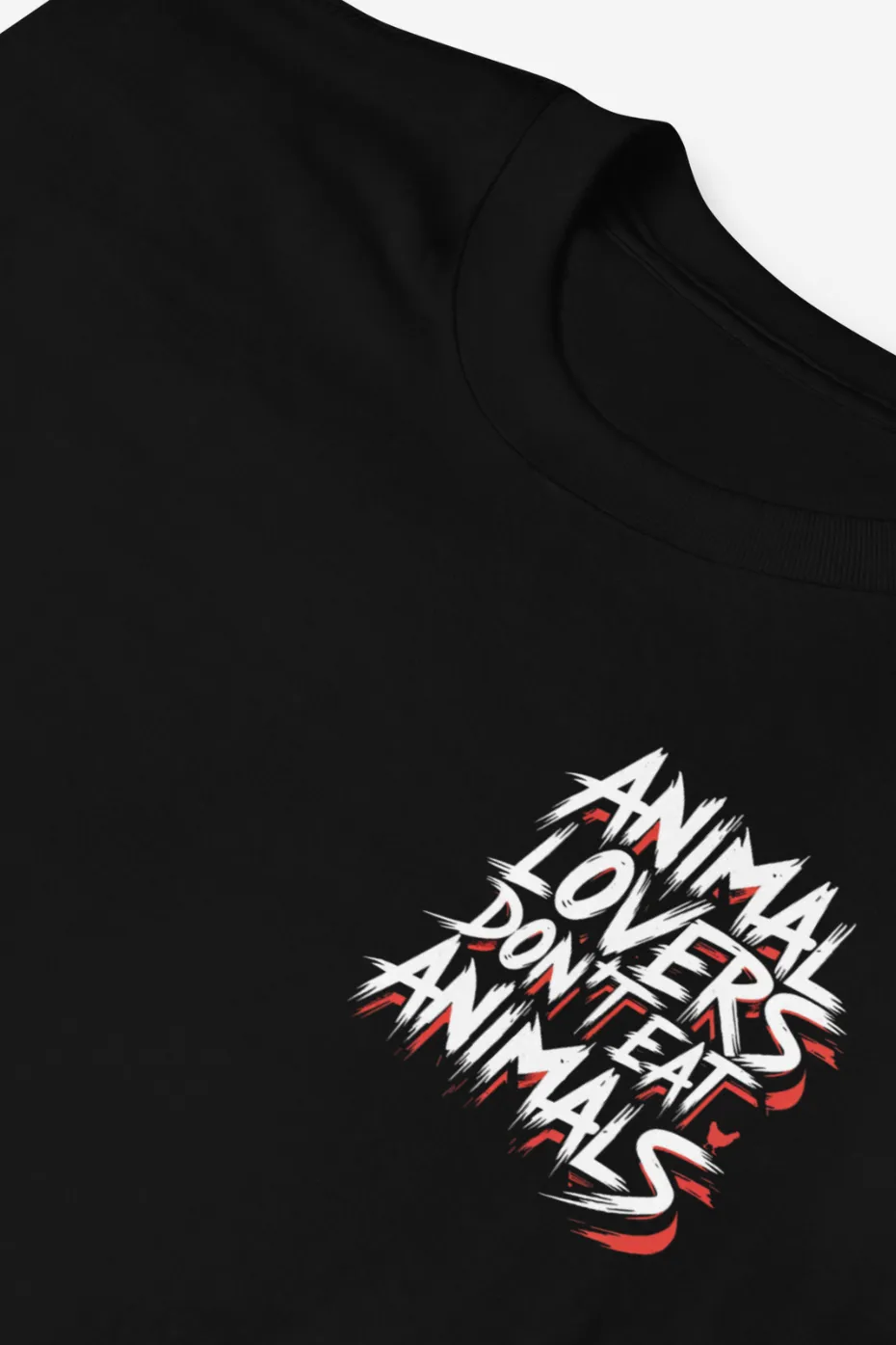 Animal Lovers Don't Eat Animals Unisex T-Shirt