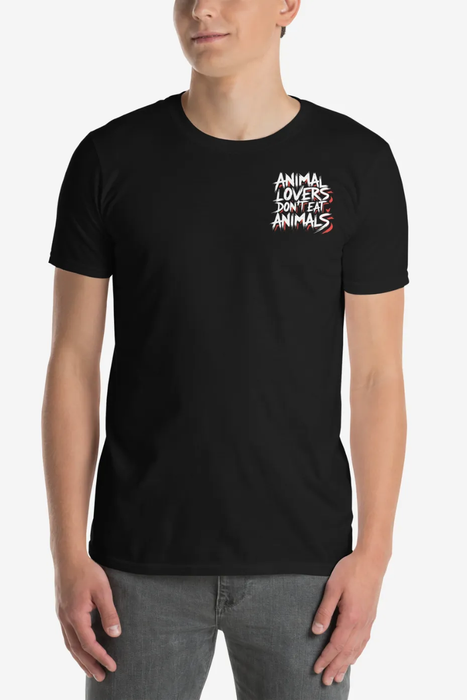 Animal Lovers Don't Eat Animals Unisex T-Shirt