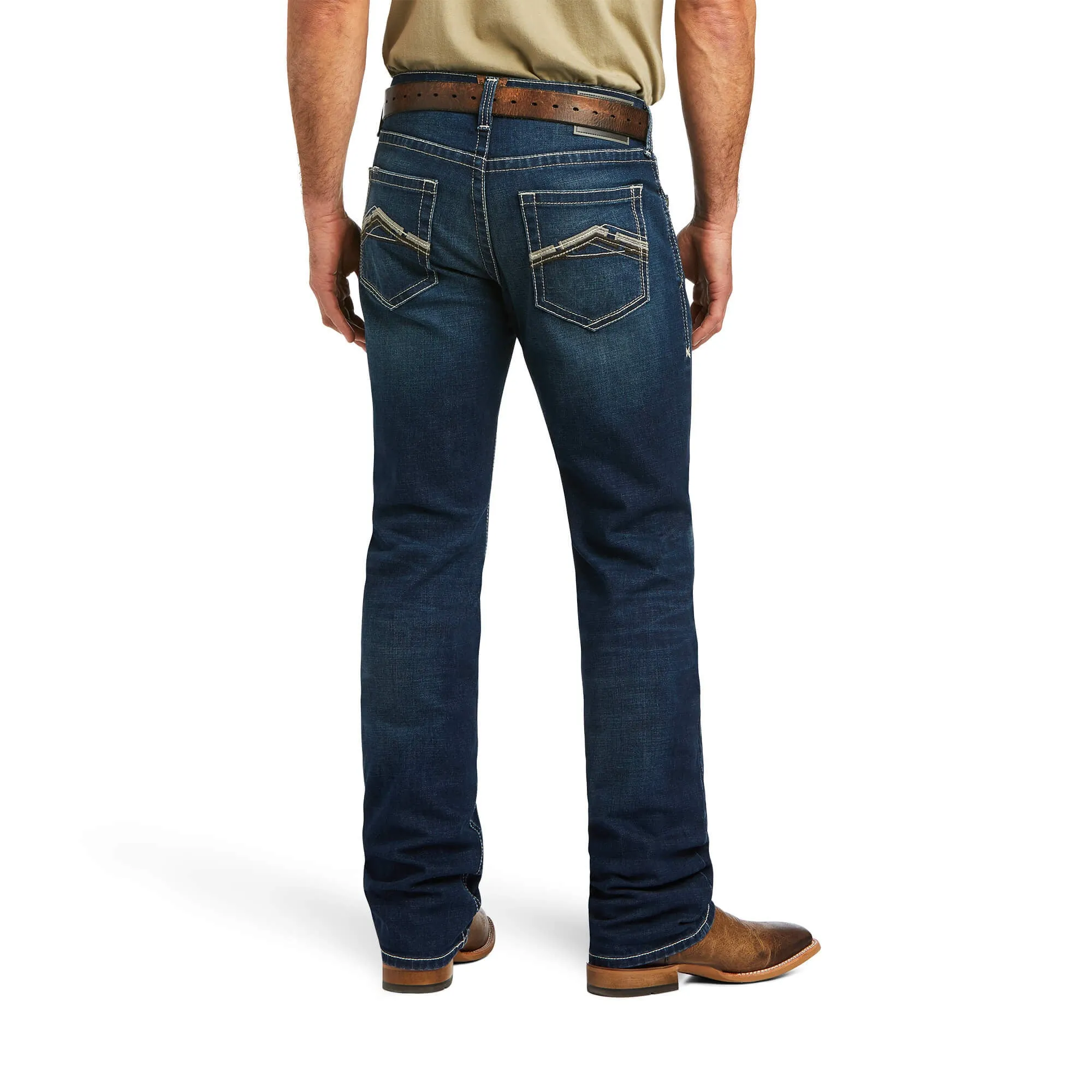 Ariat M5 Straight Leg Stretch Jean -Remming