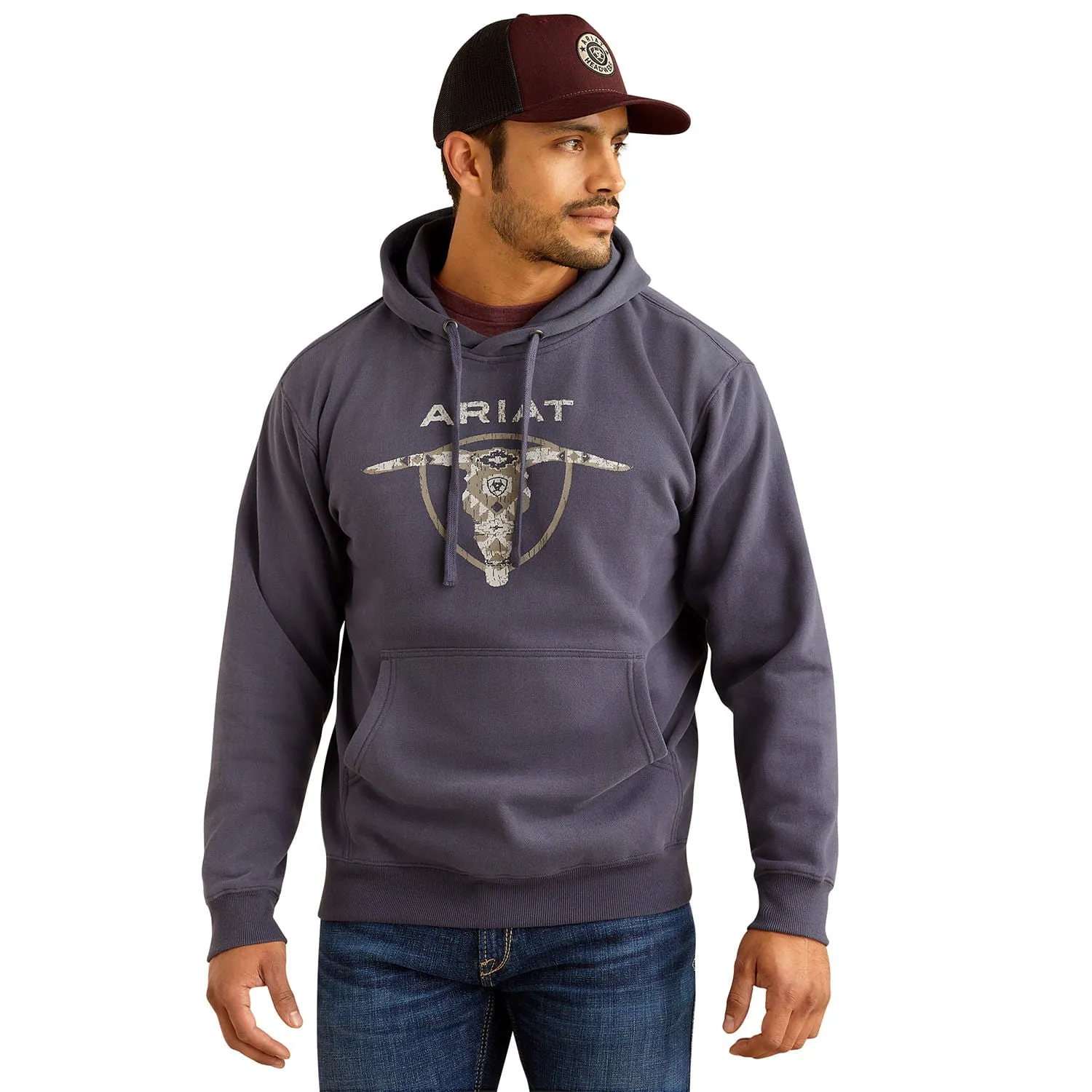 Ariat Mens Southwest Longhorn Hoodie