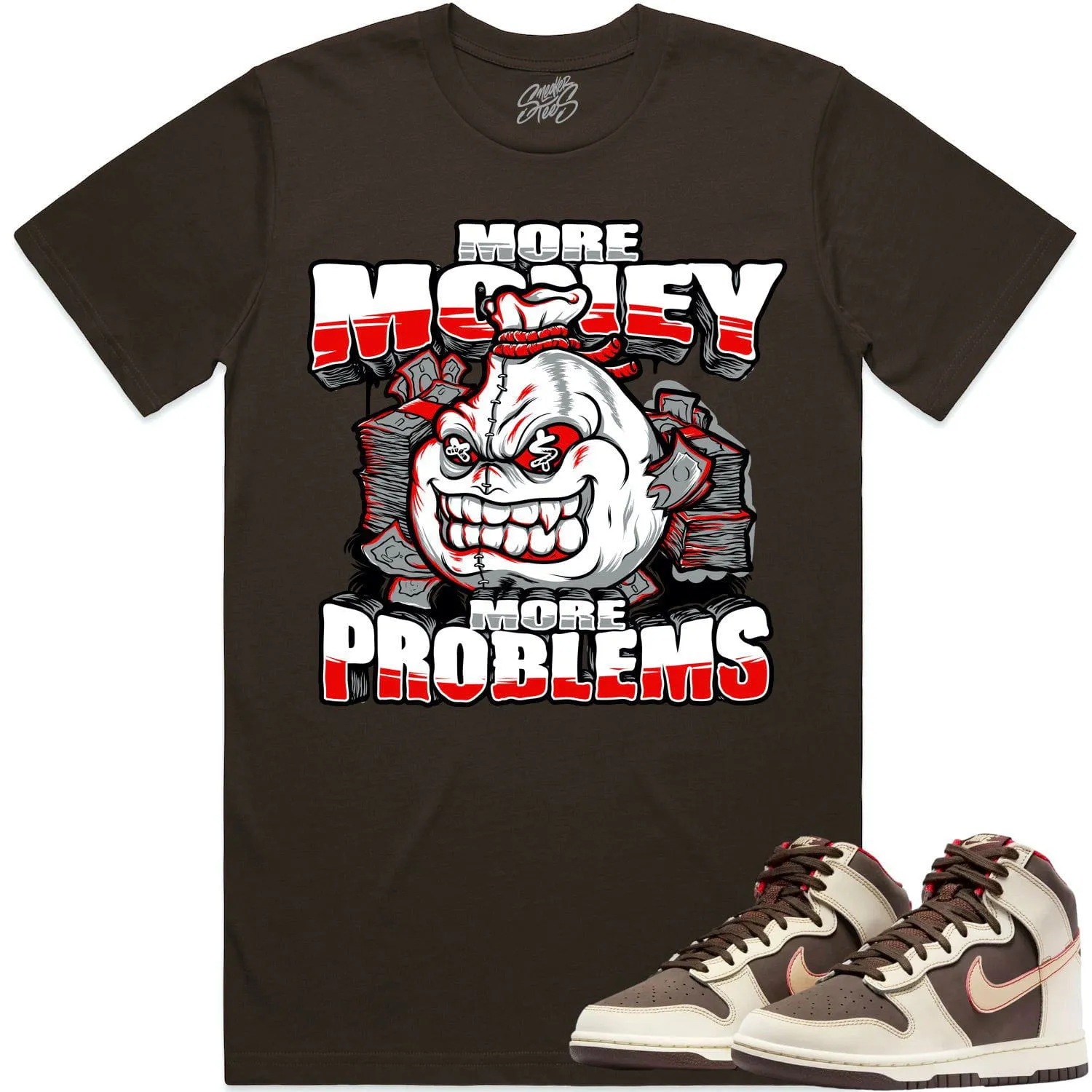 Baroque Brown Dunks Shirt to Match - RED MORE PROBLEMS