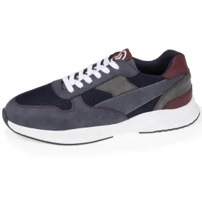 Baskets Confort Homme Semelle Sport Bleu