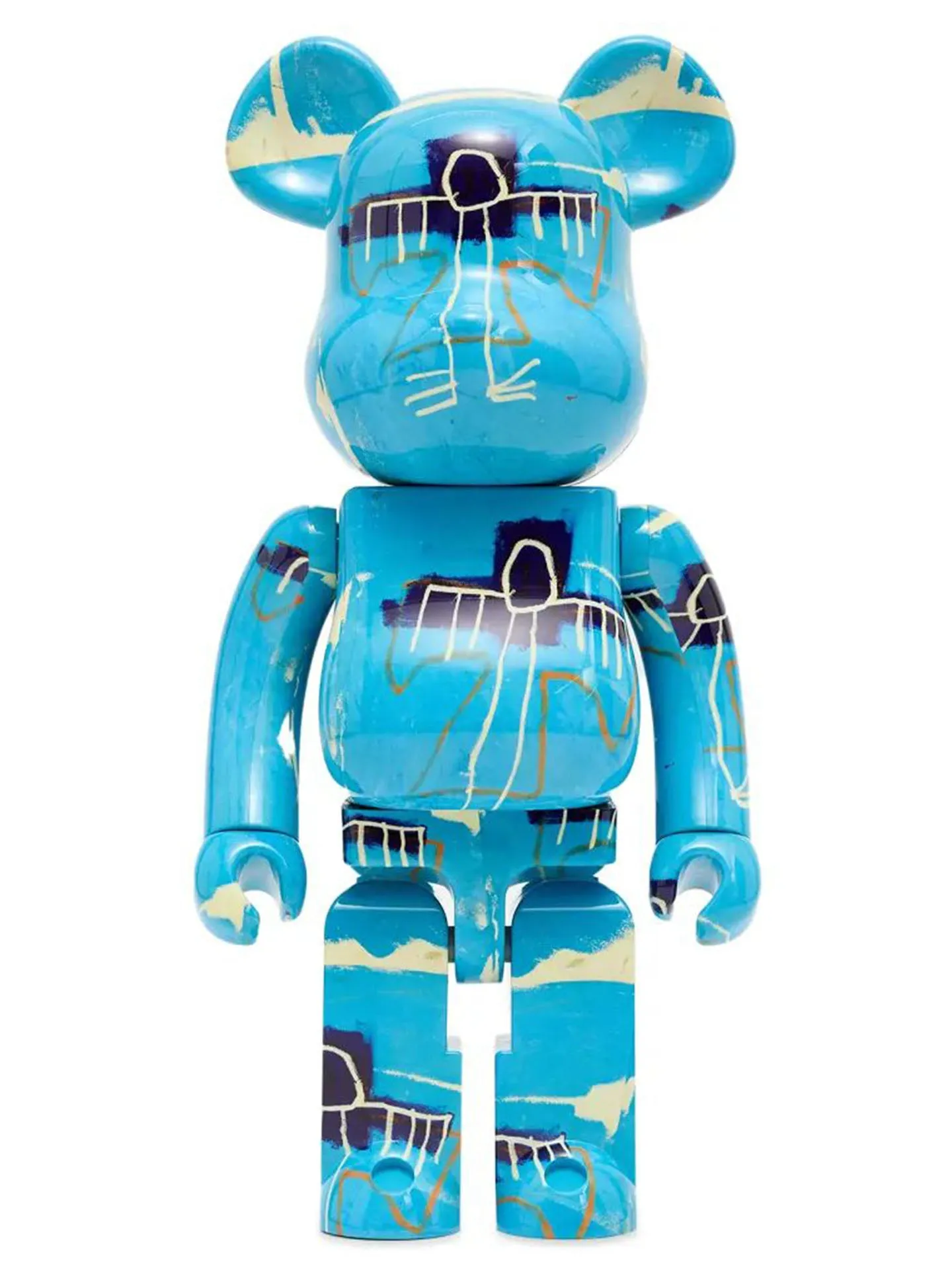 BE@RBRICK 400% und 100% - Jean-Michel Basquiat V9