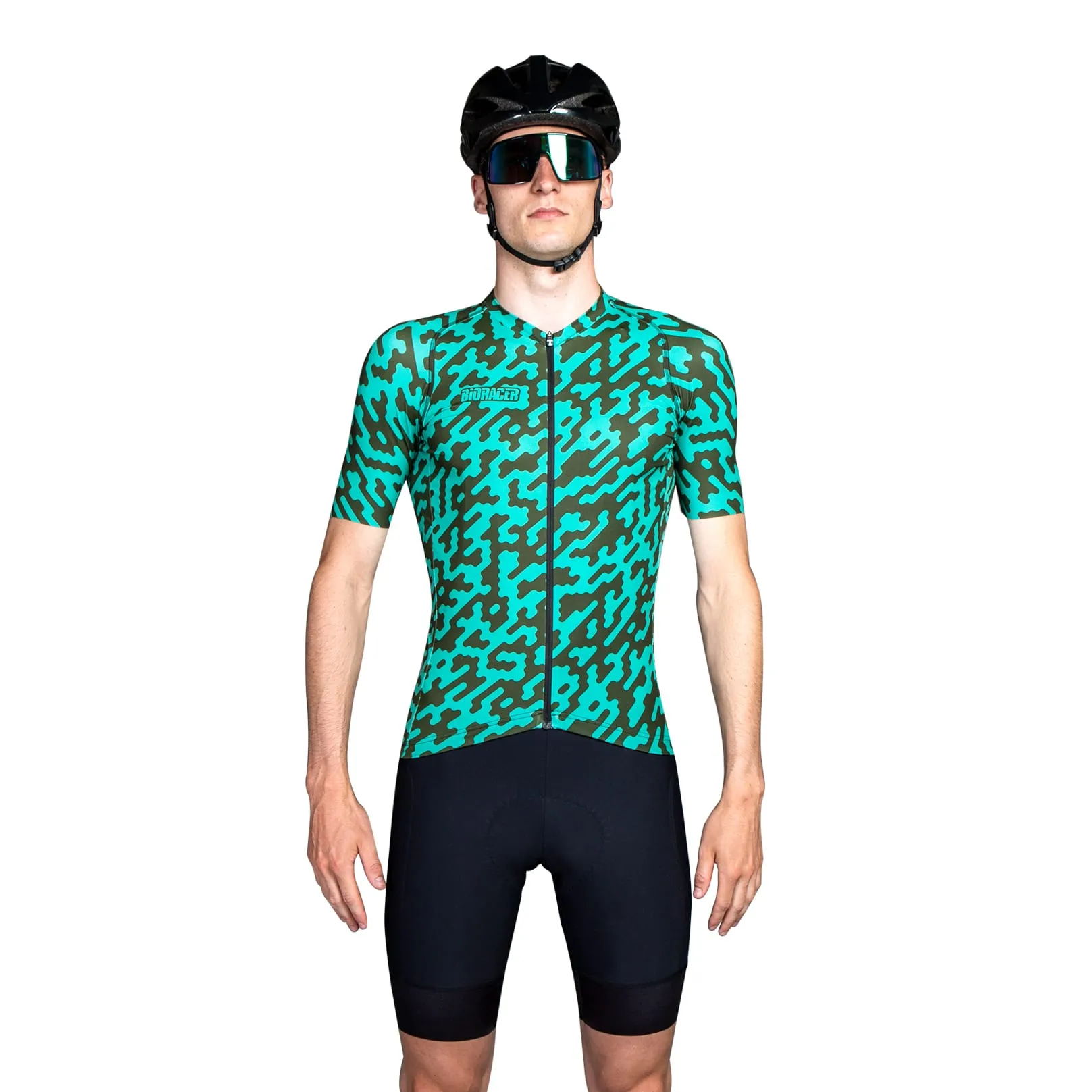 Bioracer Men's Spitfire Jersey - Green Noise