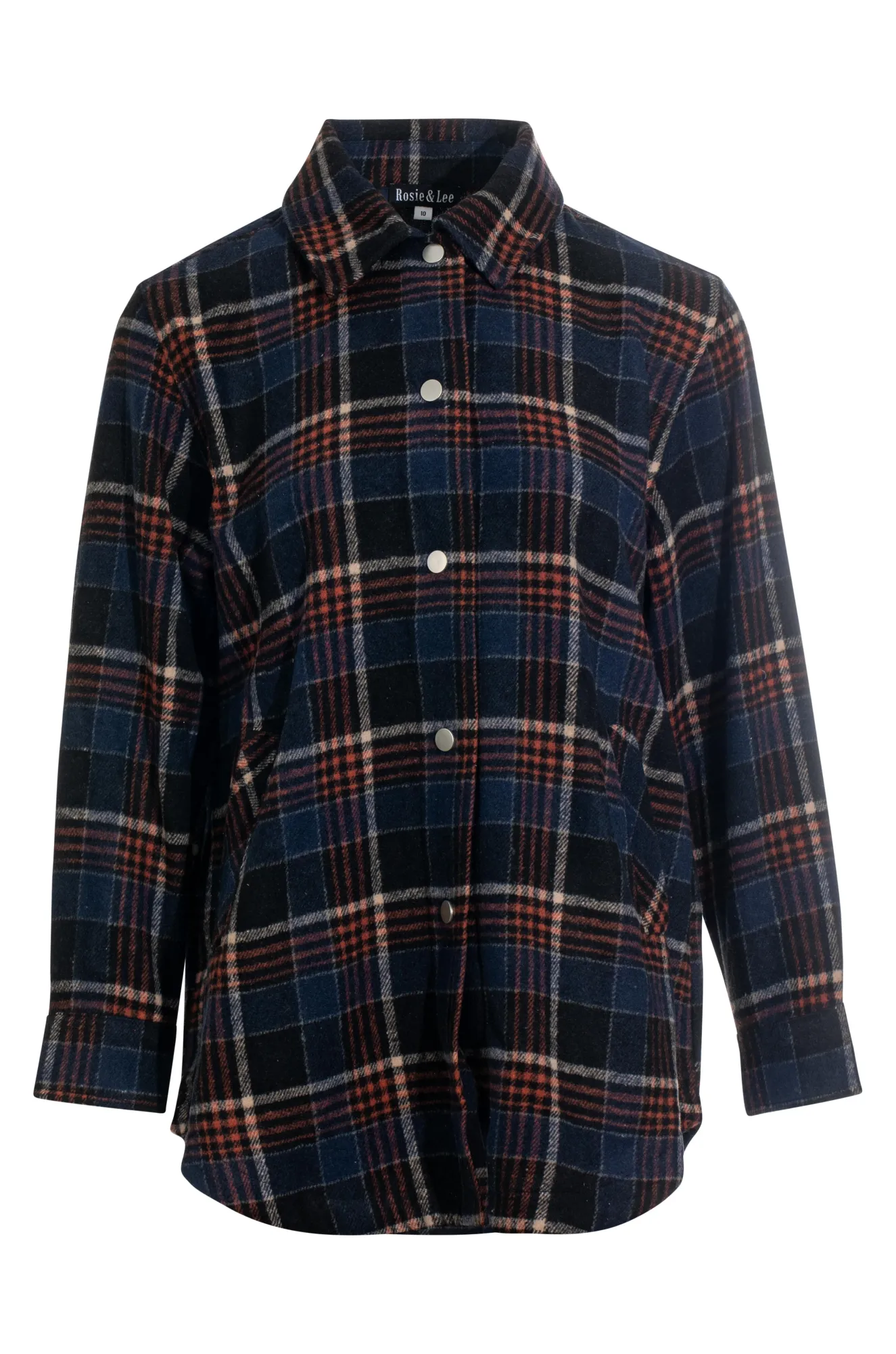 Brushed Checks Jacket | Navy Spice Check | 6032ZZ