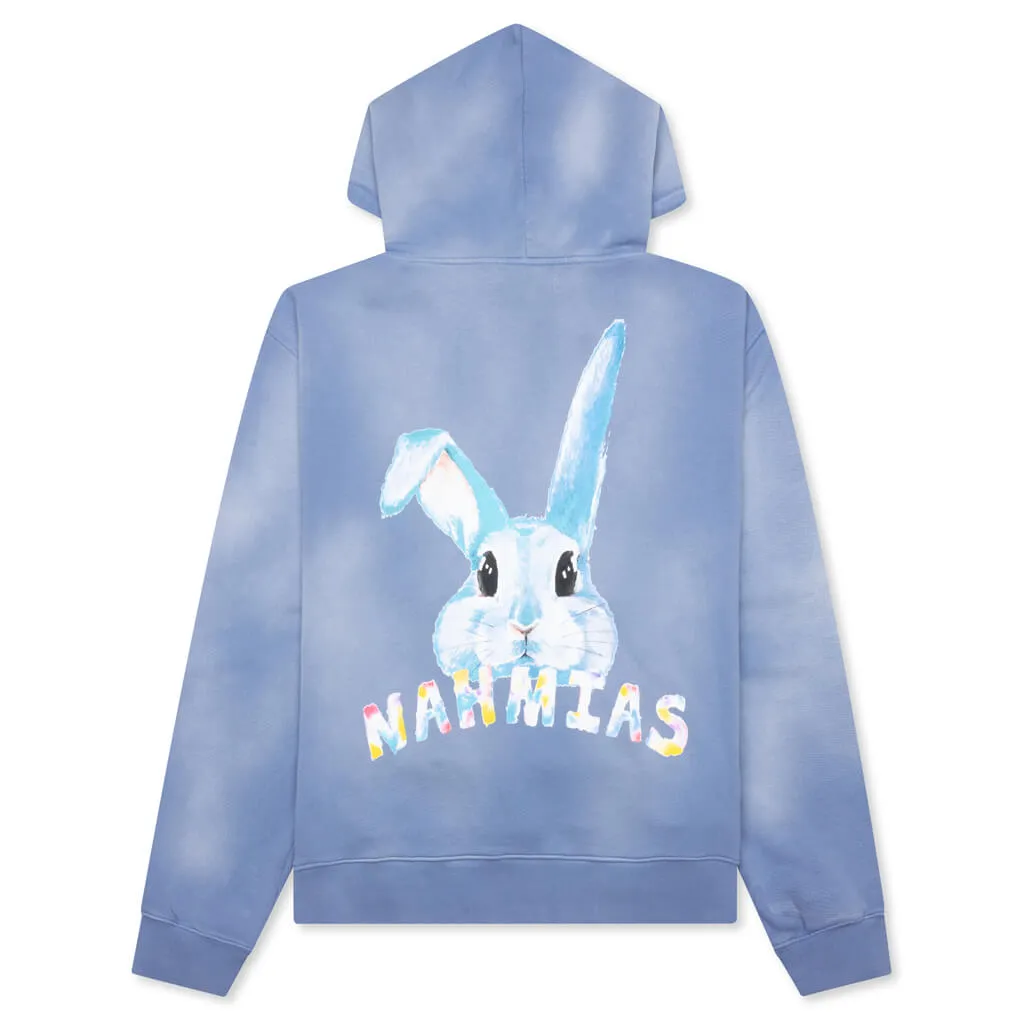 Bunny Hoodie - Dusty Blue Sun Fade