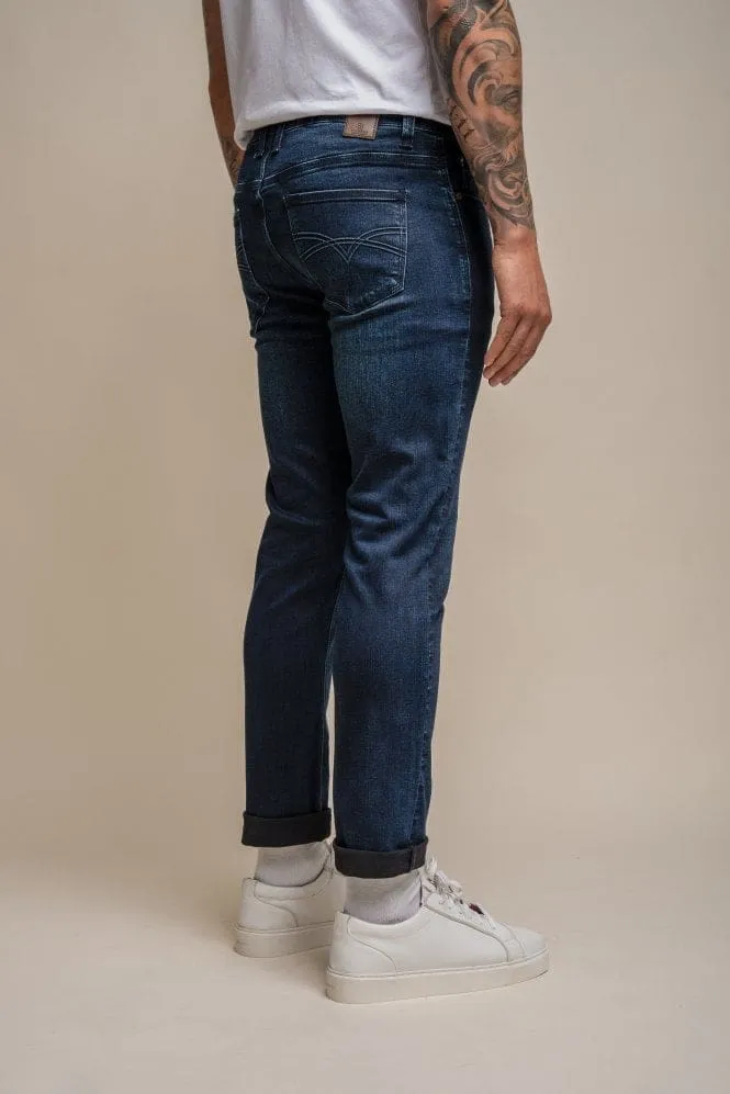 Cavani Milano Blue Denim Jeans