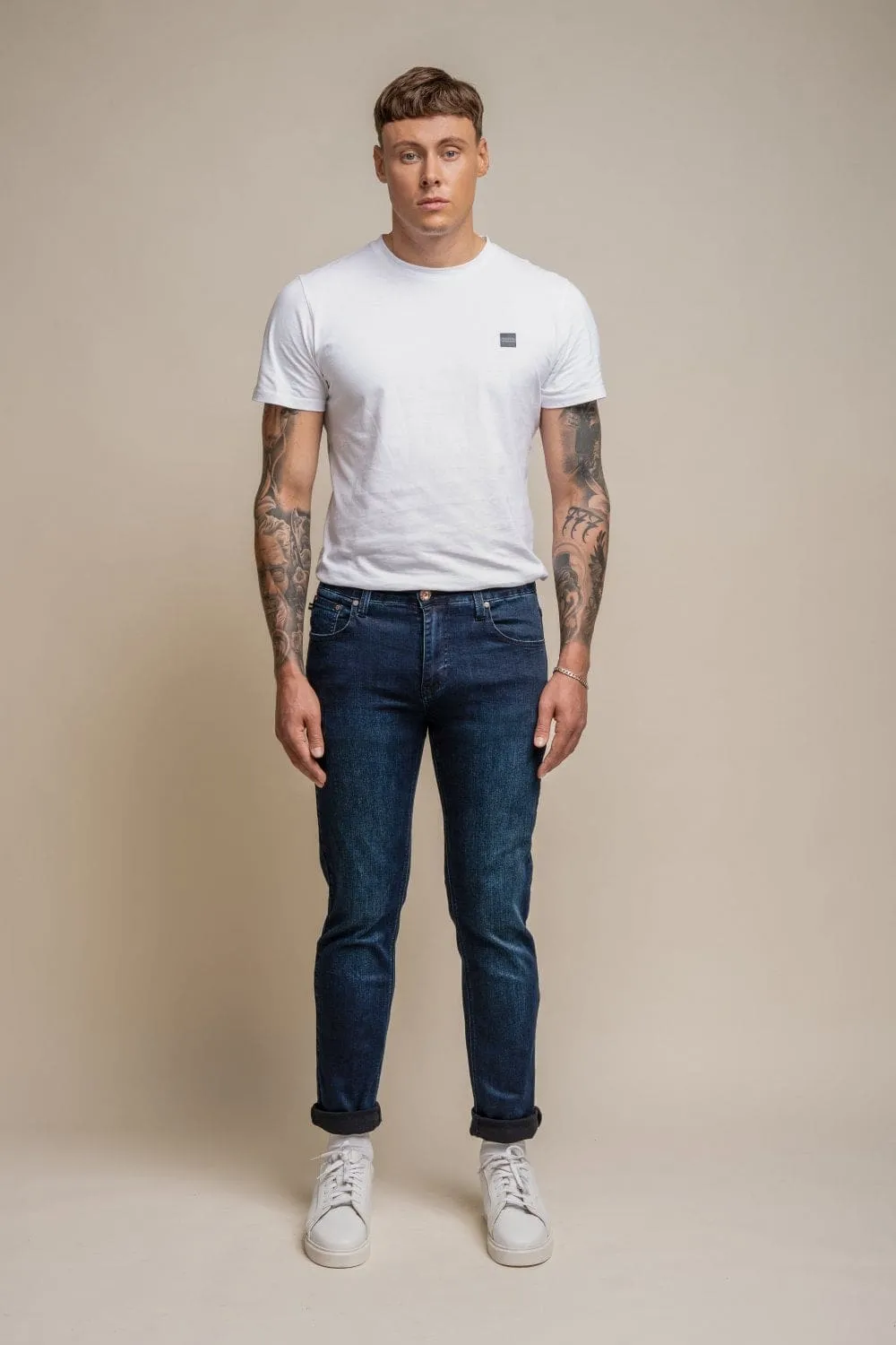 Cavani Milano Blue Denim Jeans