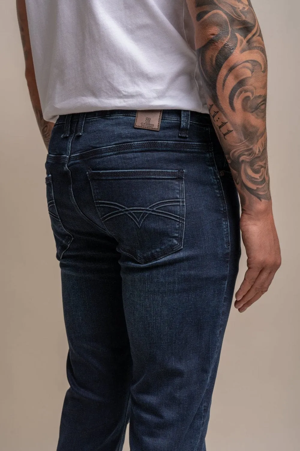 Cavani Milano Blue Denim Jeans