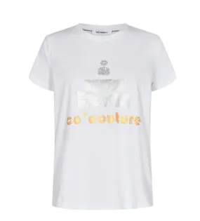 Coco Metallic Tee von co’couture