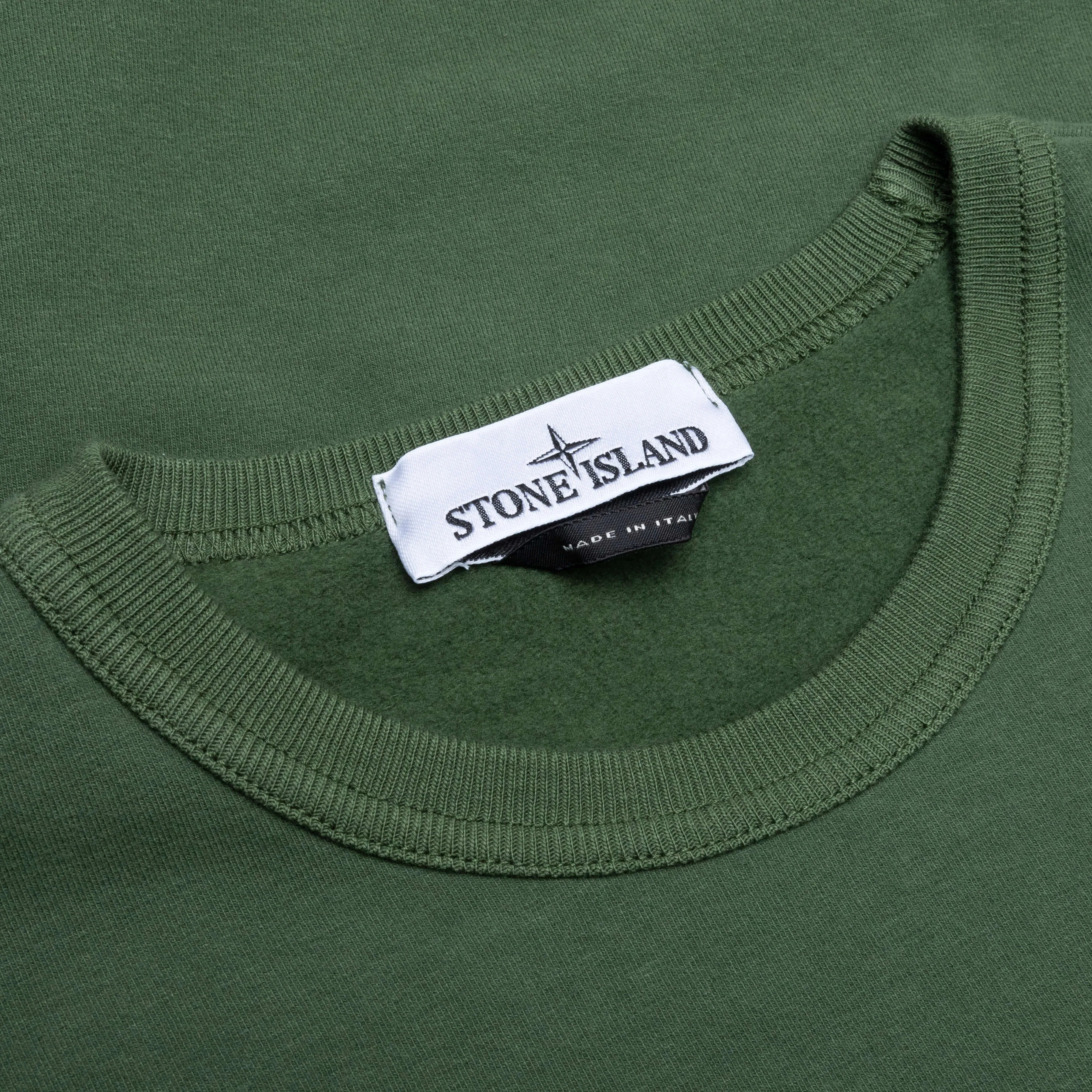 Crewneck Sweatshirt - Olive Green