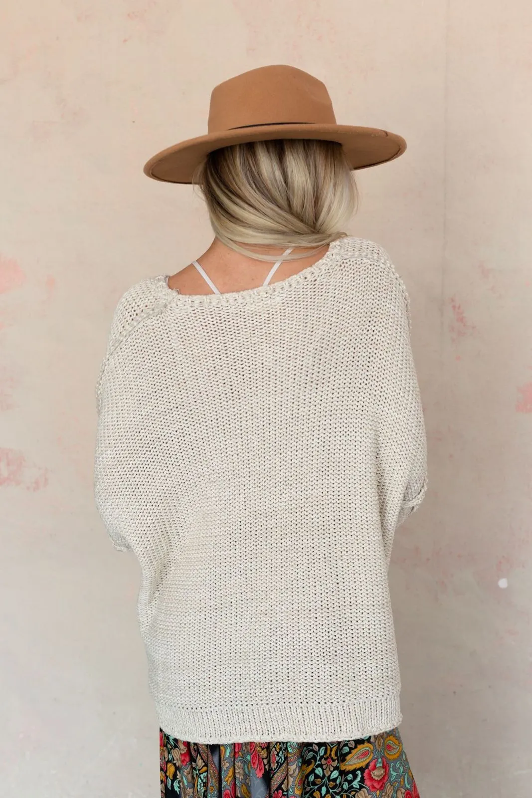 Crisp Air Sweater - Oatmeal