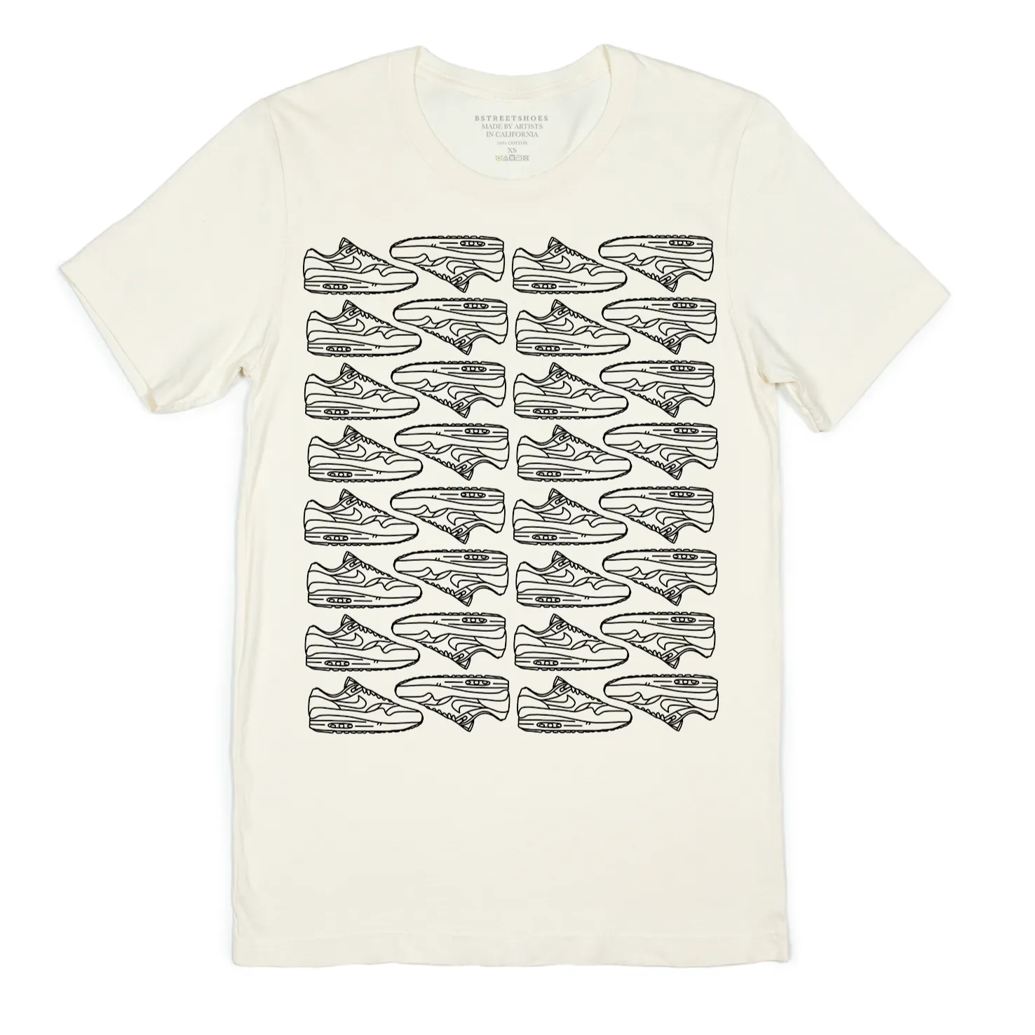 Custom Air Max Day Tile Pattern T-Shirt