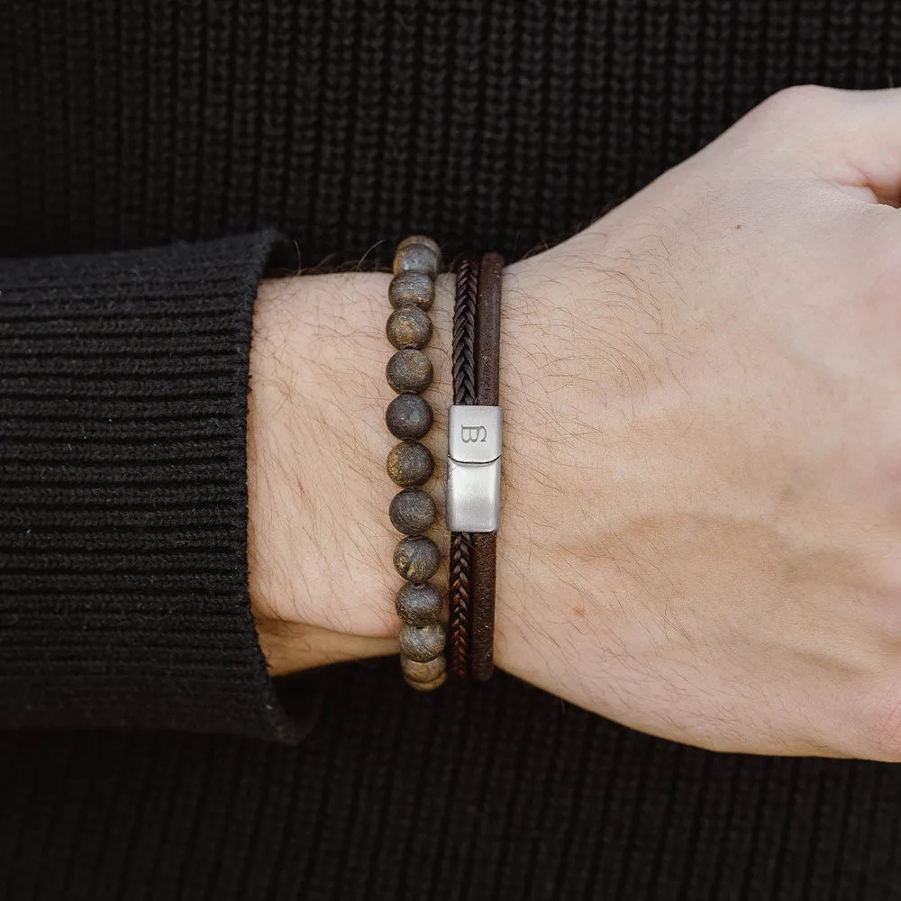 Denby Leather Bracelet Brown