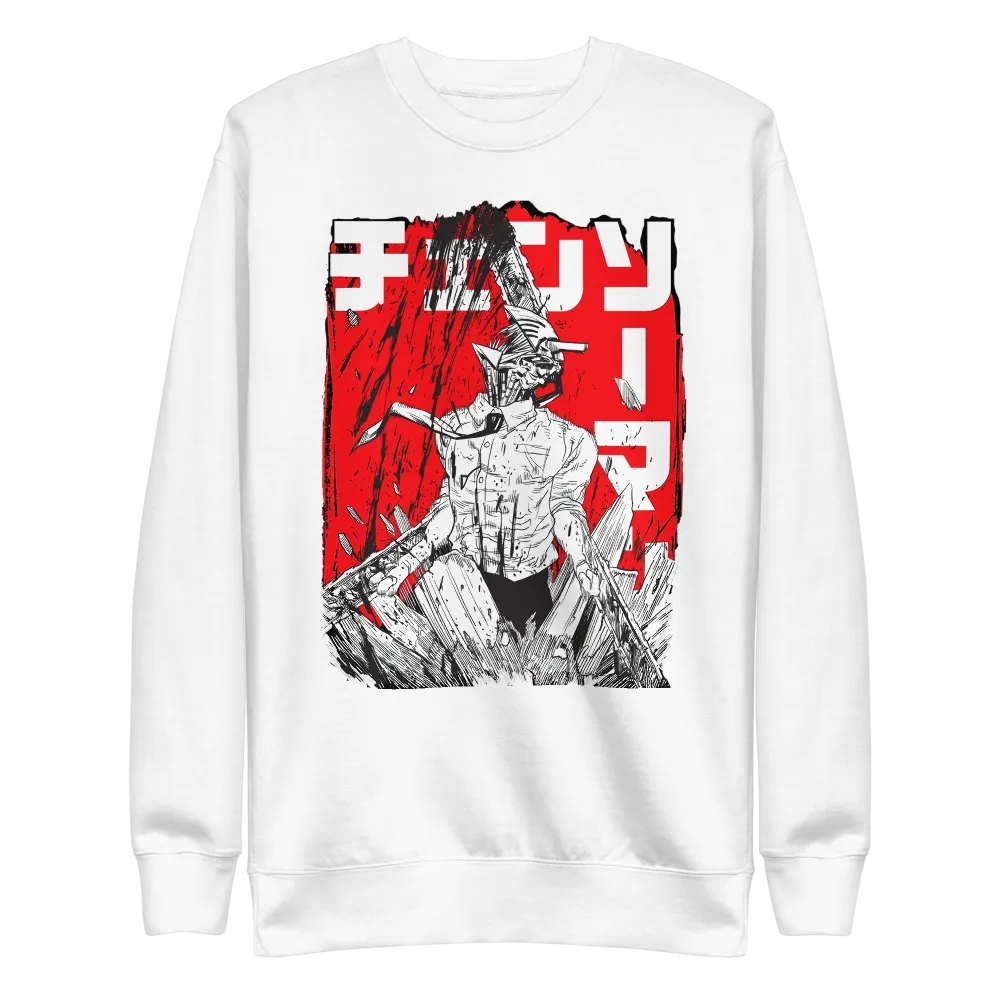 Denji Crewneck Sweatshirt Chainsaw Man