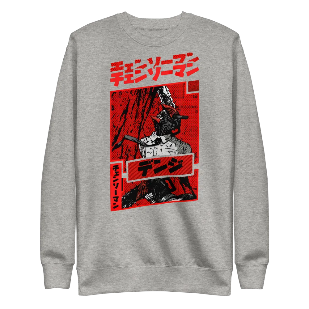 Denji Crewneck Sweatshirt Chainsaw Man