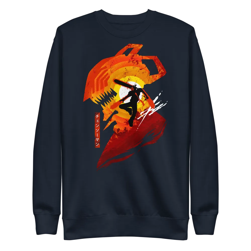 Denji Crewneck Sweatshirt Chainsaw Man