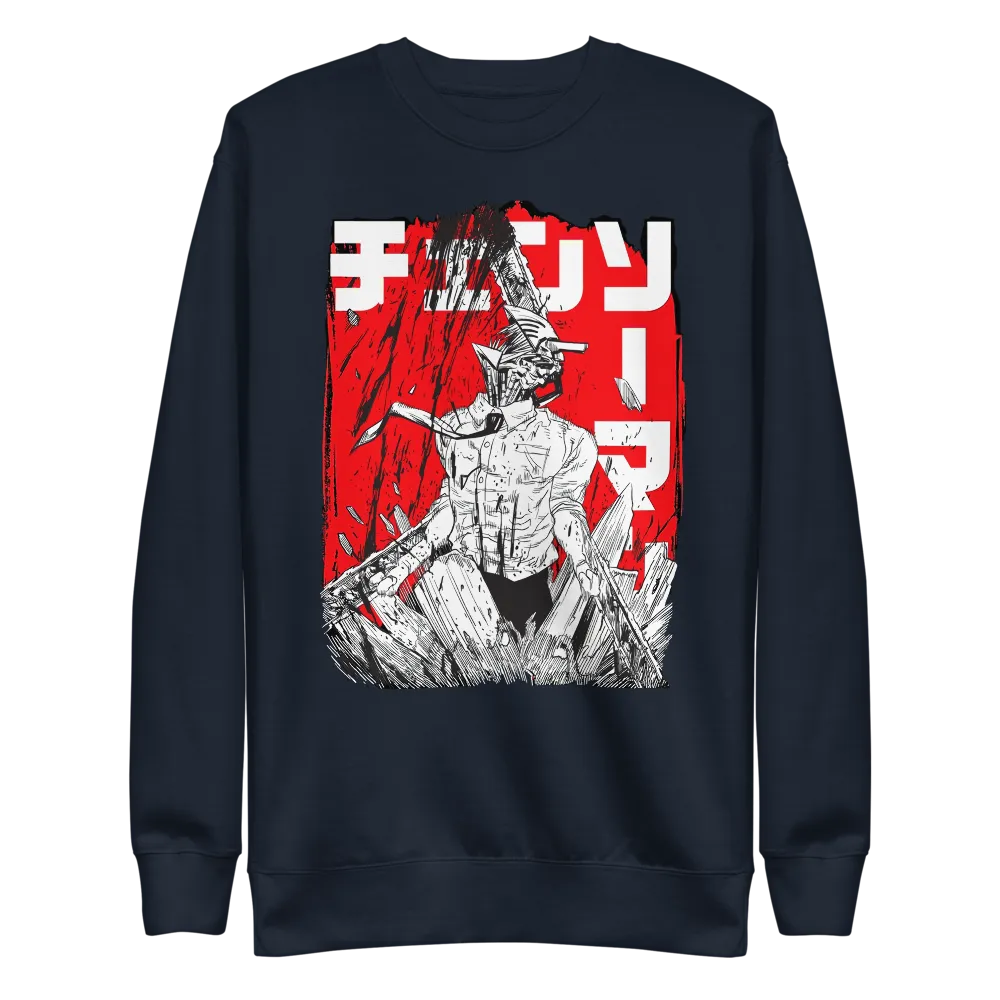 Denji Crewneck Sweatshirt Chainsaw Man