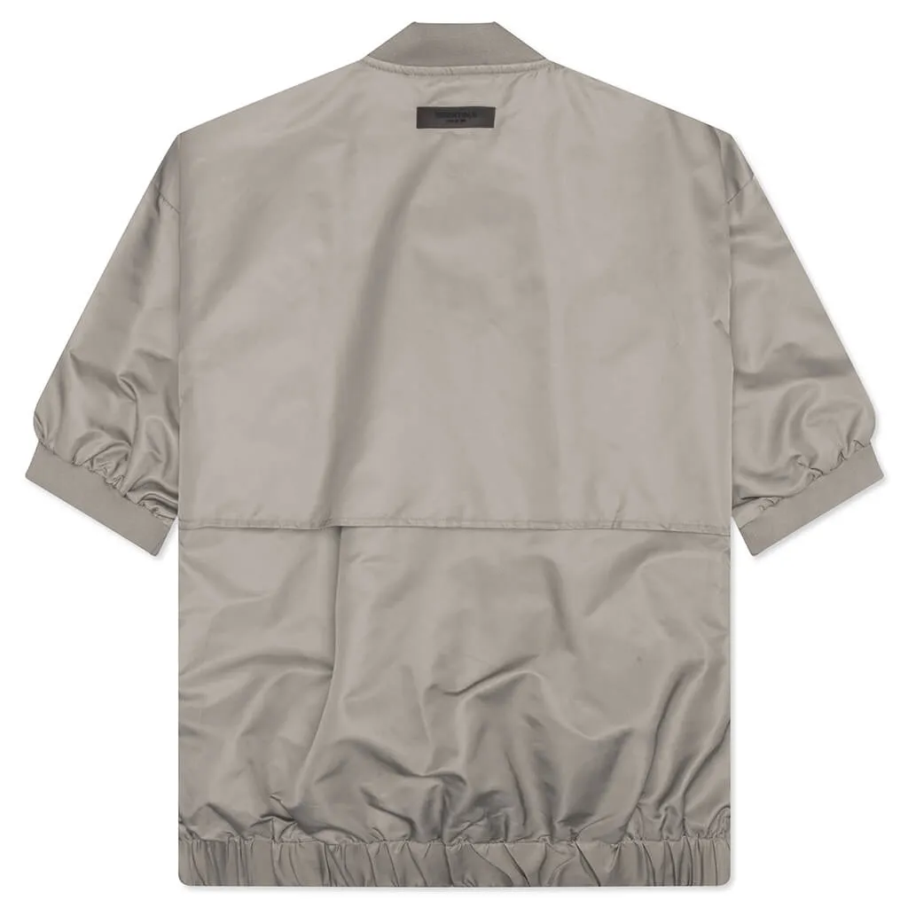 Essentials Half Zip Pullover - Desert Taupe