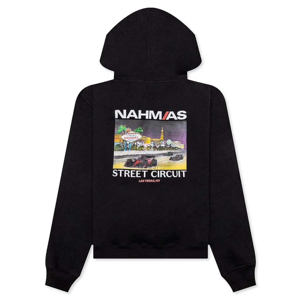 Feature x Nahmias Street Circuit Hoodie - Black