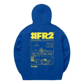 #FR2 CHILLUX HOODIE-BLUE