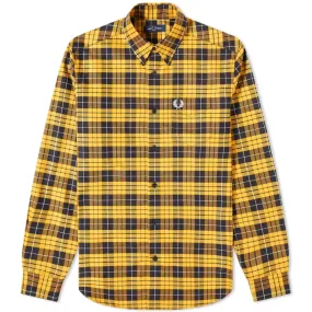 Fred Perry Long Sleeve Button Down Amber