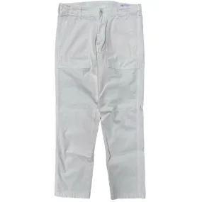 FRESH Cotton Fatigue Pants In Butter White