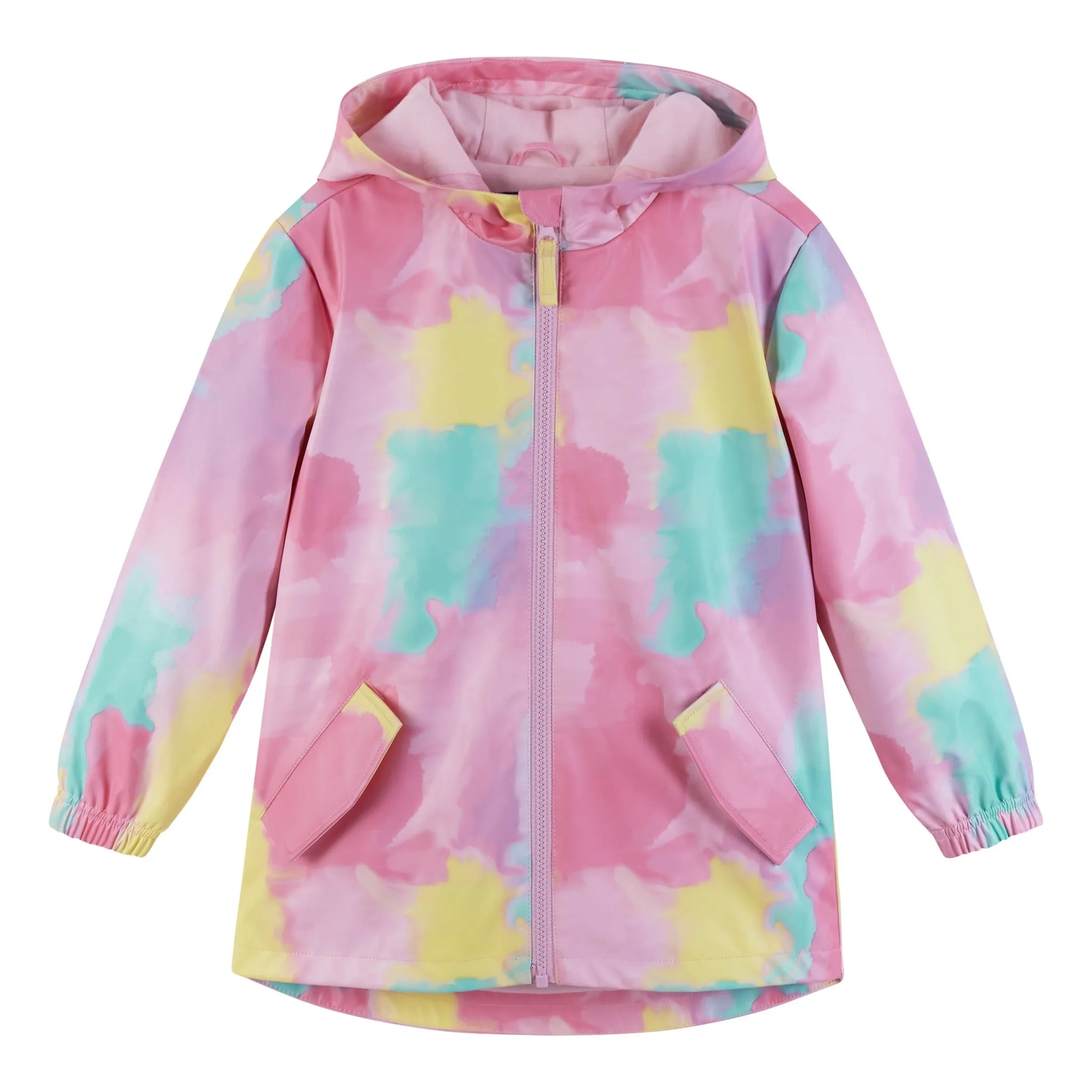 Girls Tie Dye Windbreaker