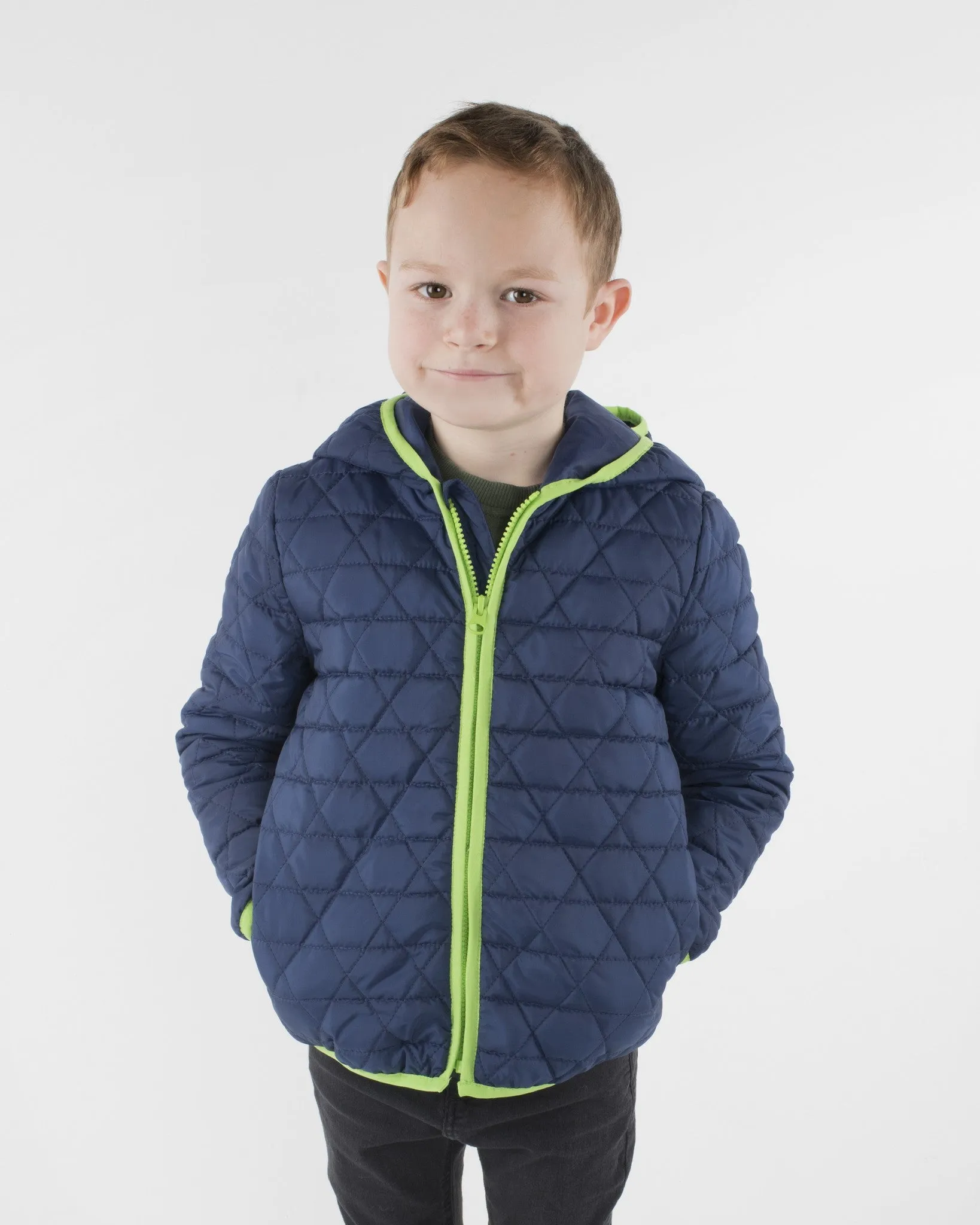 Infant Boy Peek-Through Jacket