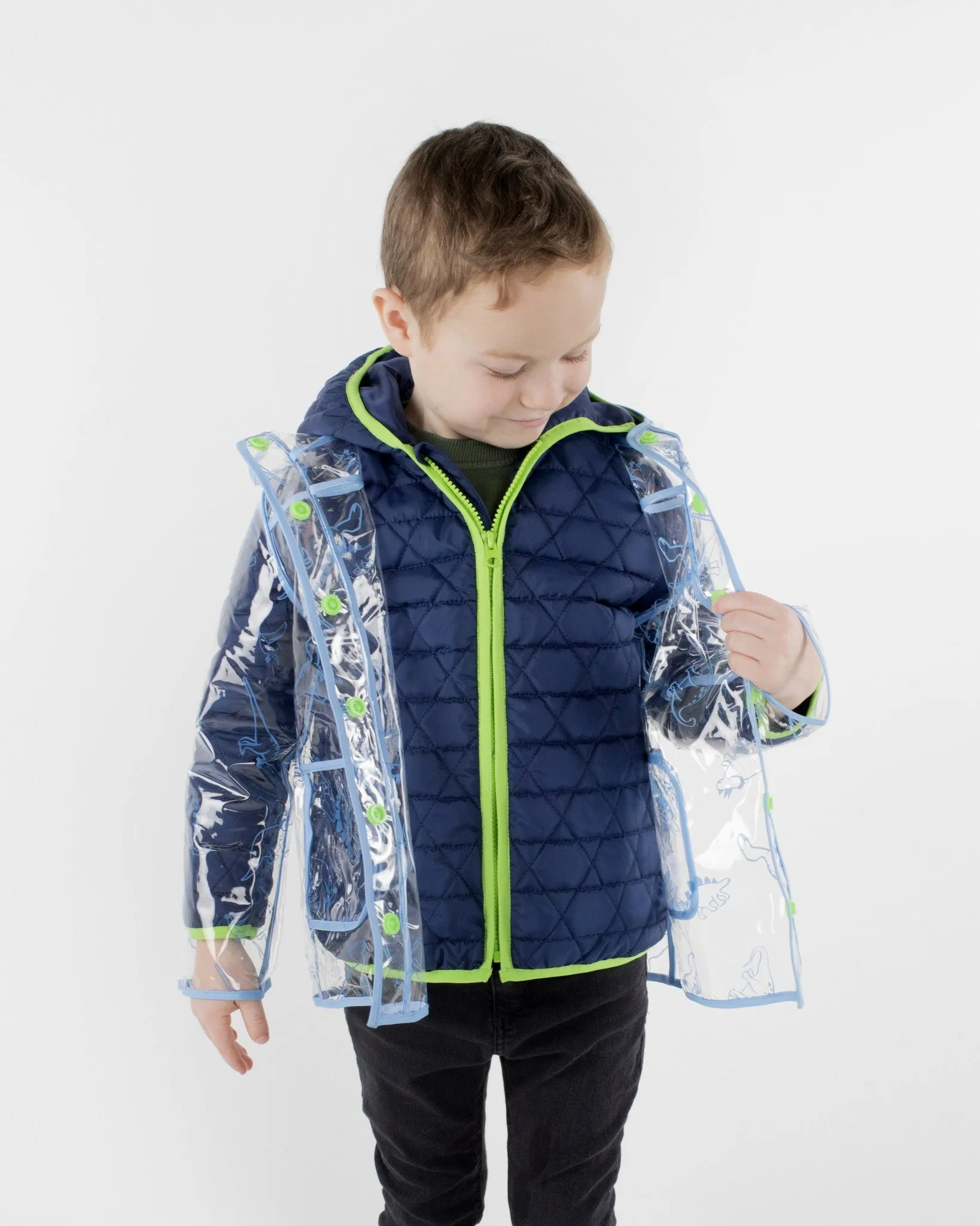 Infant Boy Peek-Through Jacket