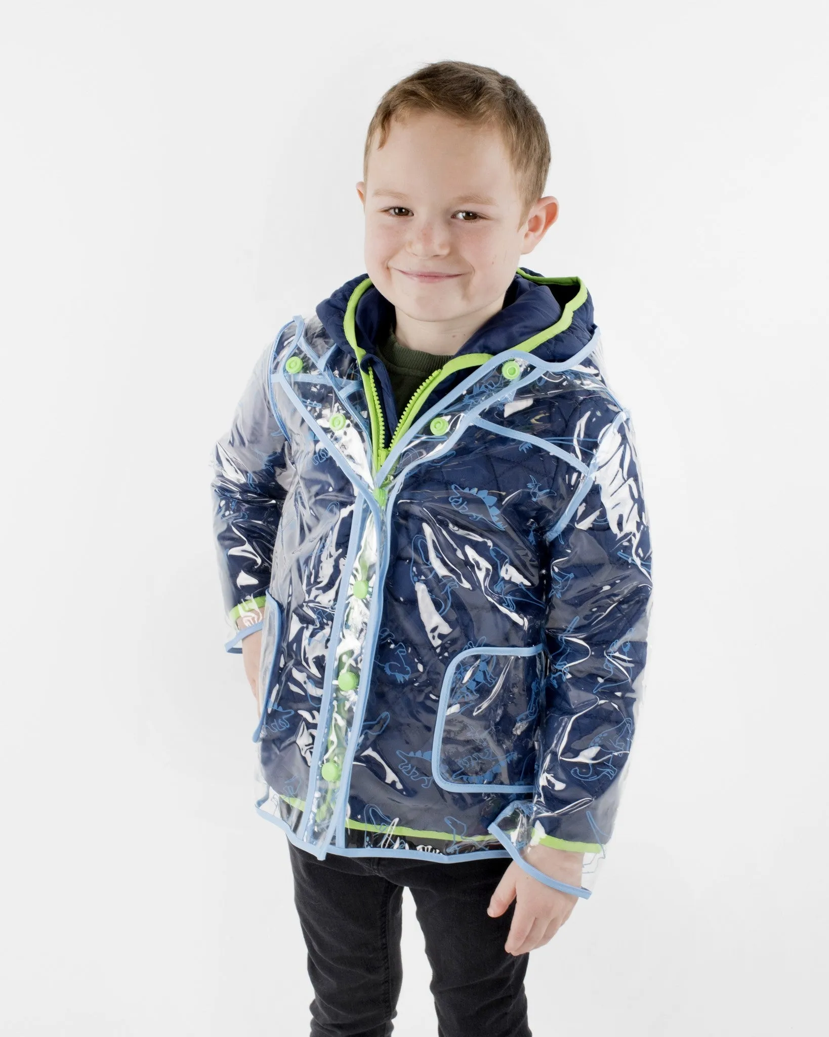 Infant Boy Peek-Through Jacket