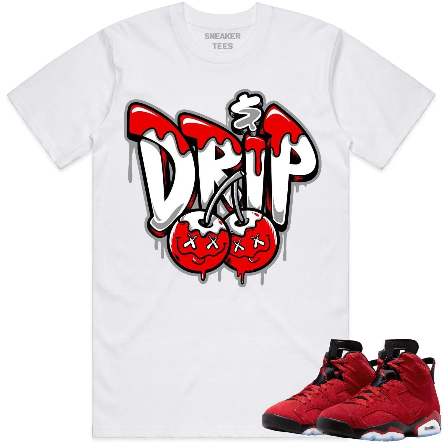 Jordan 6 Toro Bravo 6s Shirt to Match - RED MONEY DRIP