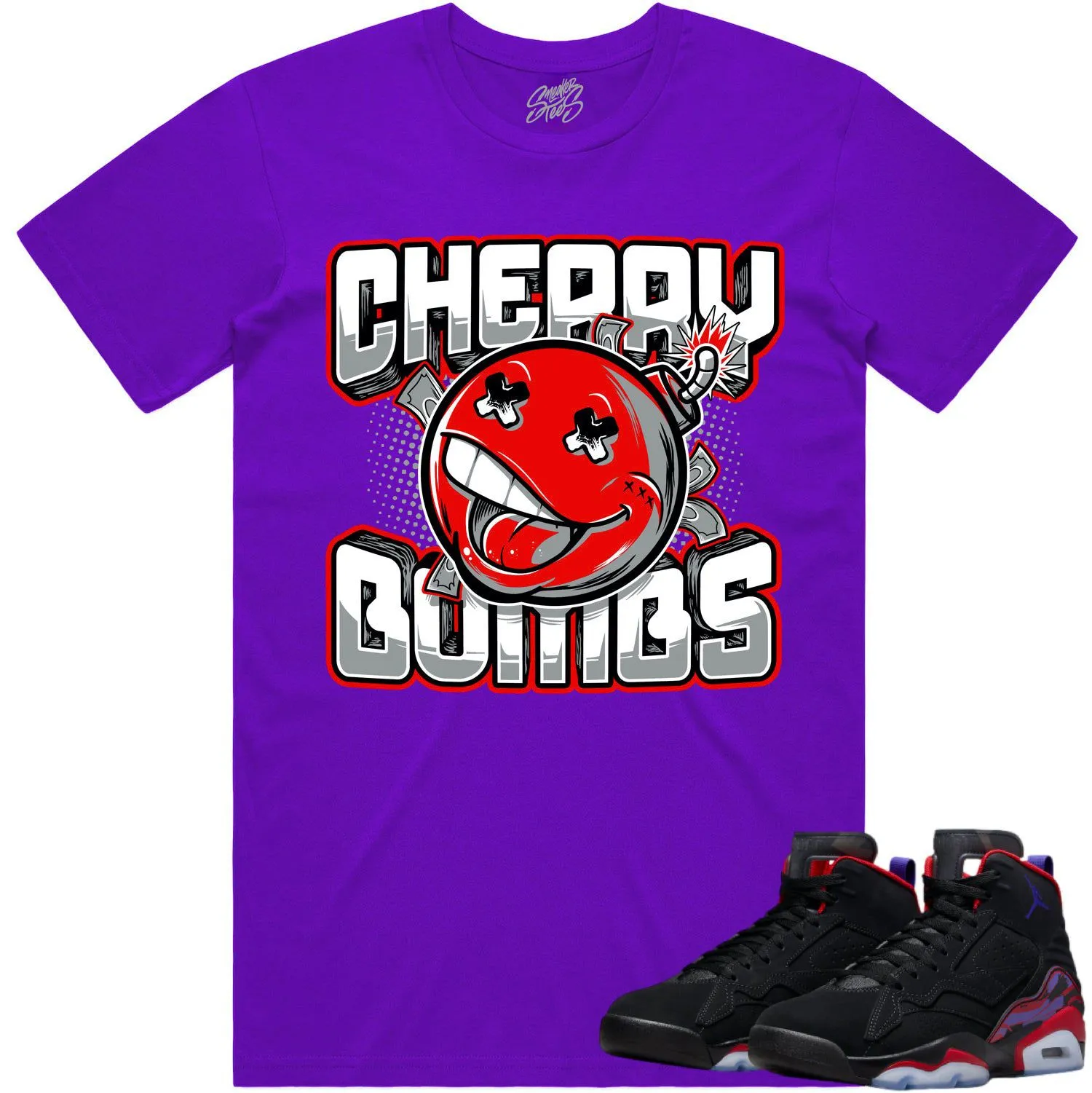 Jordan MVP Raptors Shirt to Match - RED CHERRY BOMBS