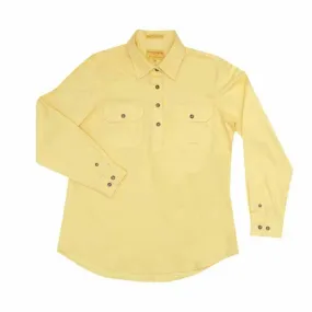 Just Country Jahna 1/2 Button Shirt Women's Butter