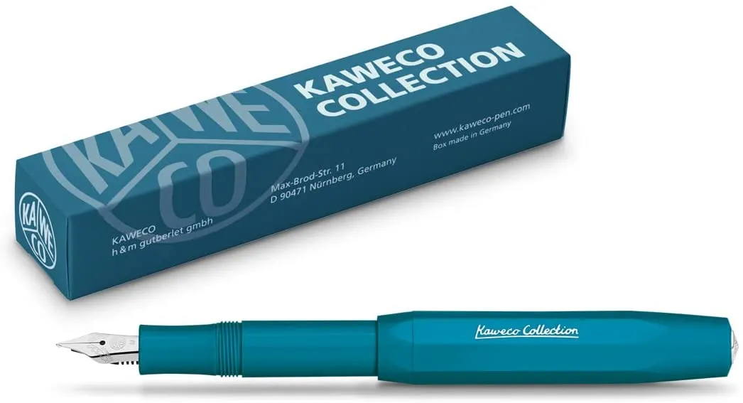 Kaweco Collection Sport Fountain Pen F Cyan