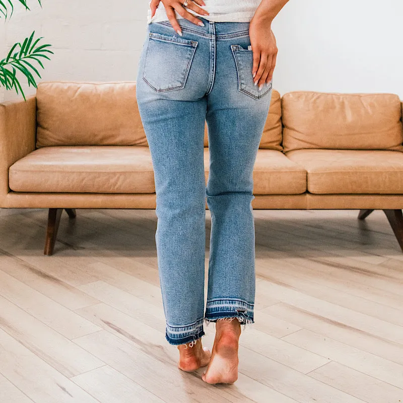 Lovervet Katie Released Hem Straight Jeans