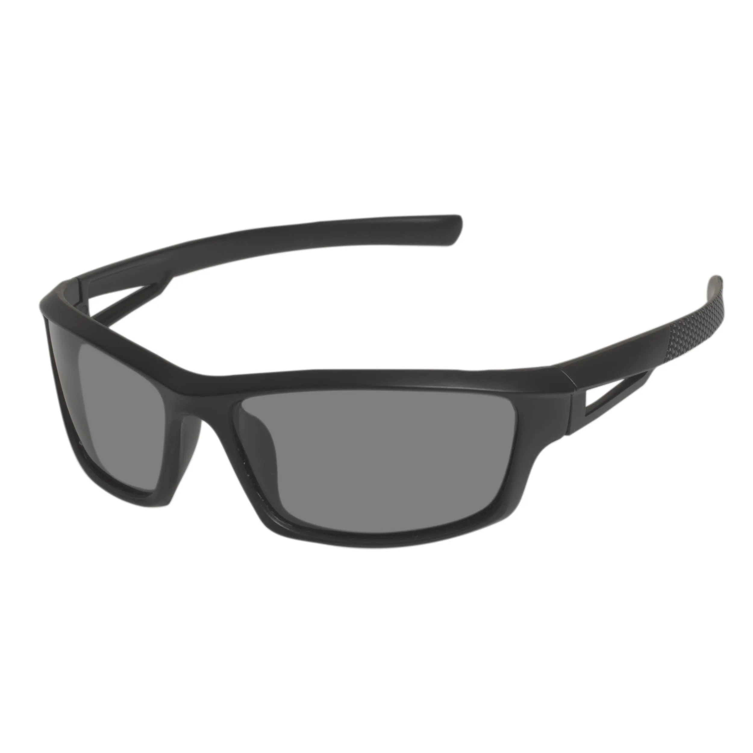 Lunettes de soleil Mixte Sport finition gomme Noir