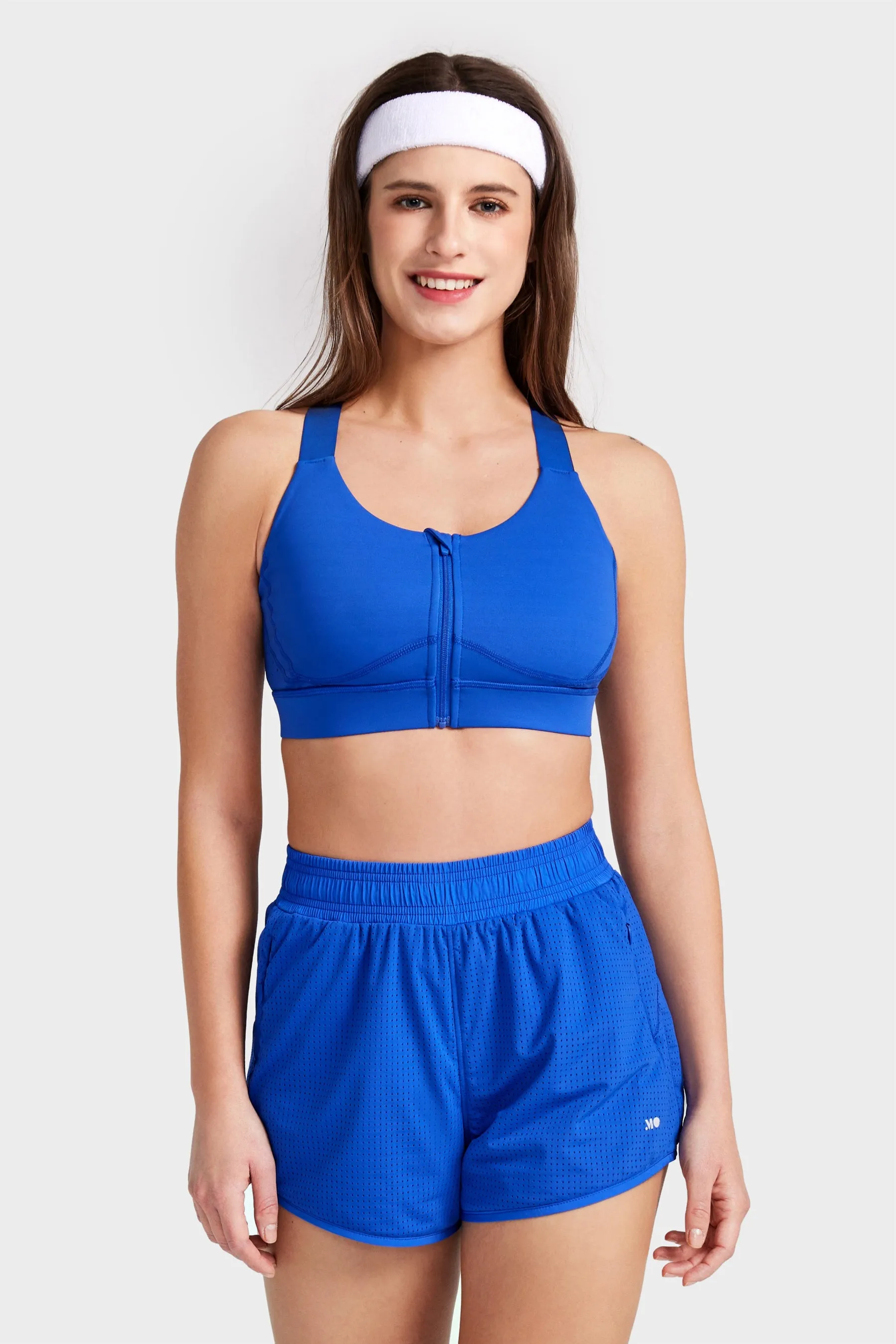 Medium Support Front-Zip Sport Bra