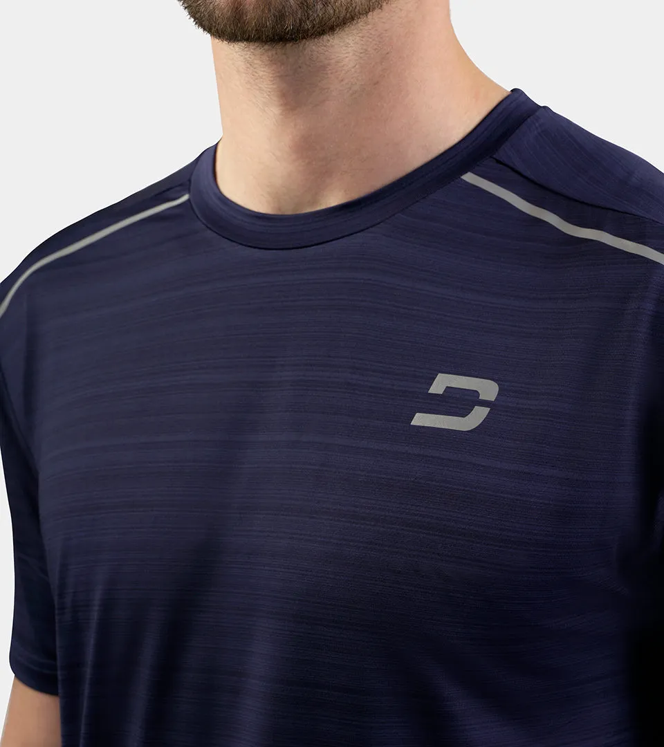 MEN'S MICRO SPORT T-SHIRT - NAVY