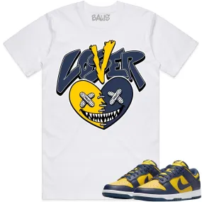 Michigan Dunks Shirt to Match - MICHIGAN LOVER LOSER BAWS