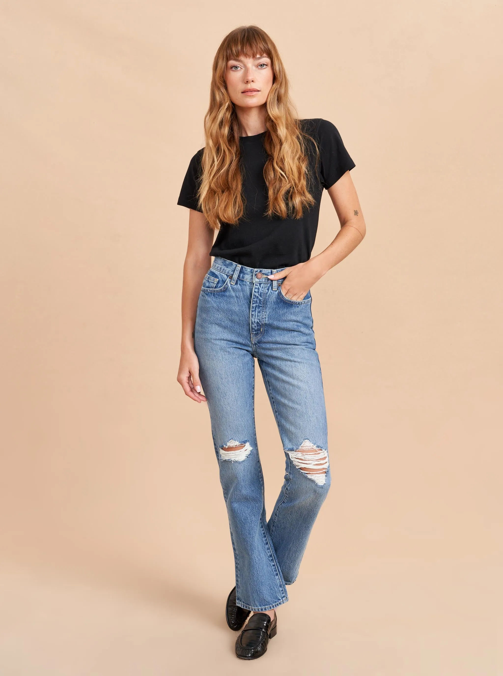 Molly High-Rise Straight Jean