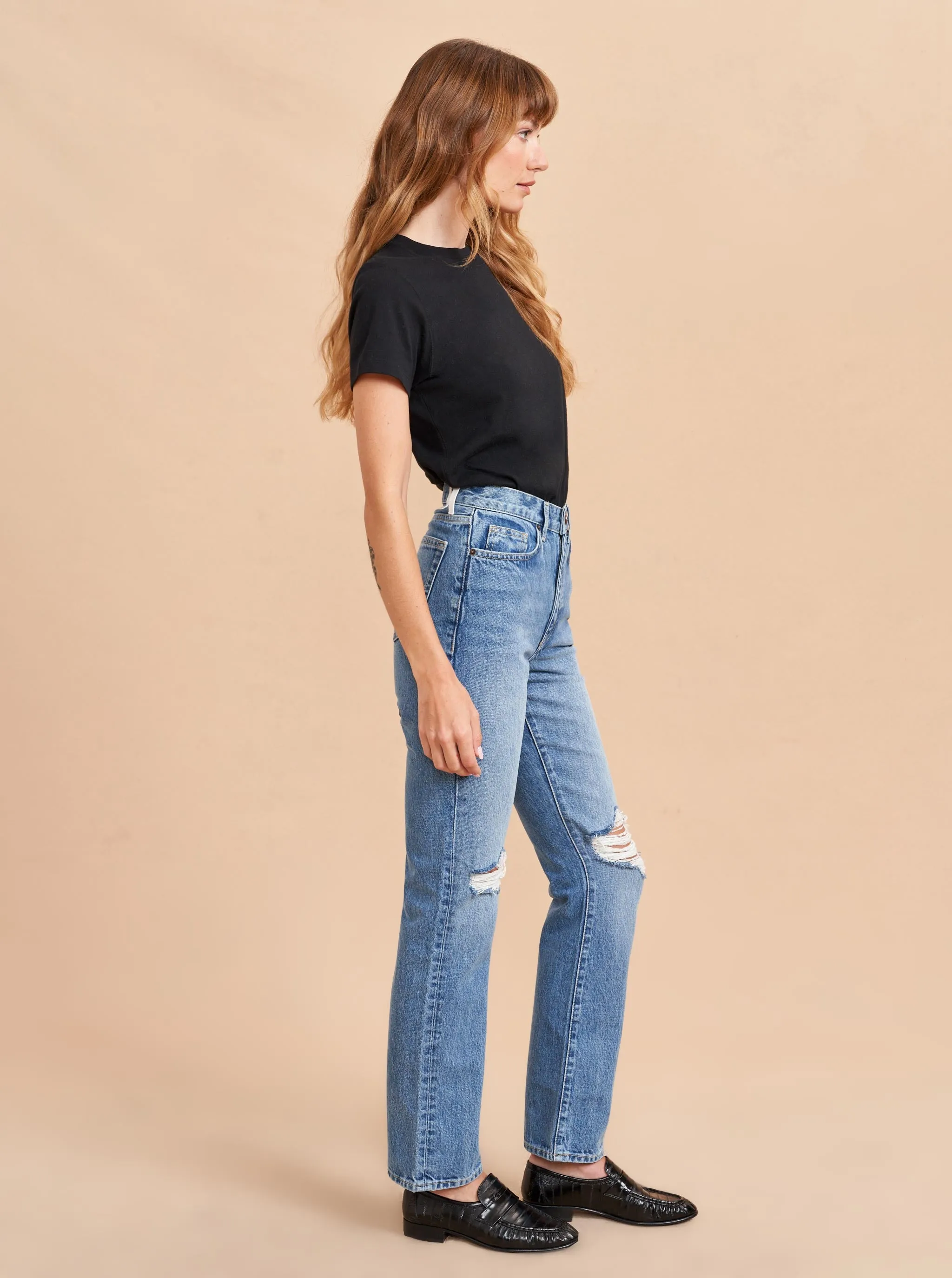 Molly High-Rise Straight Jean