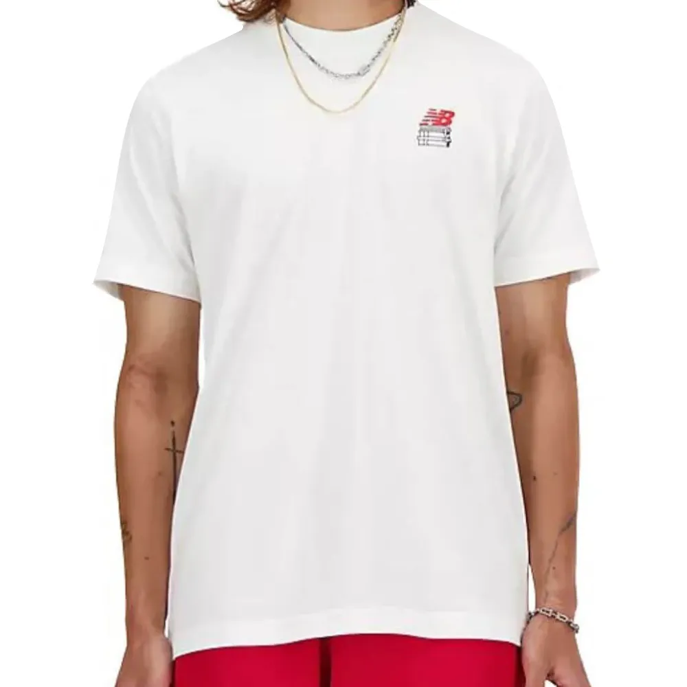 New Balance T-shirt Essentials Bookshelf Uomo