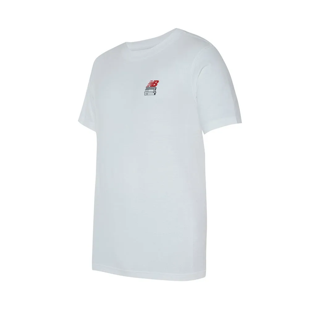 New Balance T-shirt Essentials Bookshelf Uomo