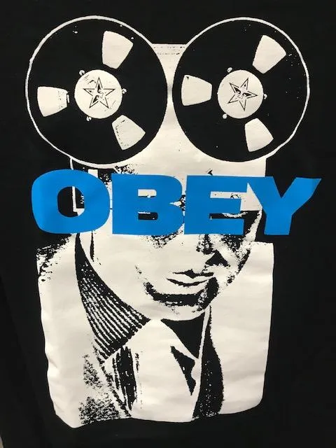 Obey PHONE TAP BASIC TEE 163082336 black