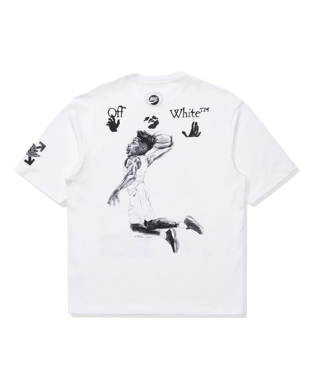 Off-White x Jordan T-shirt White