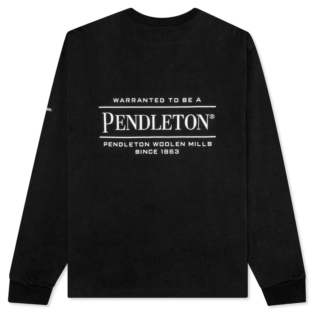 Pendleton .CN .CO L/S Tee - Black